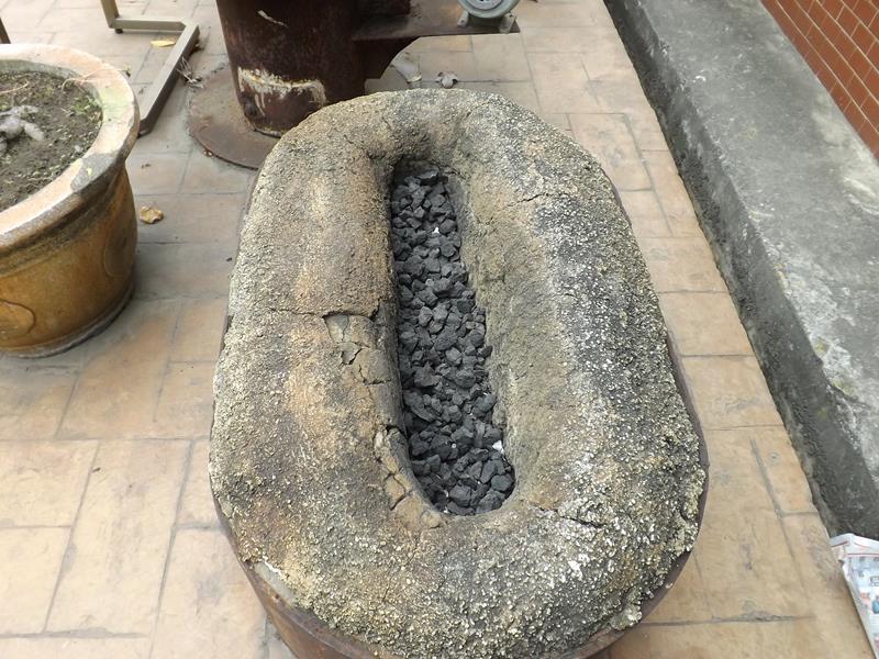 鍛造過程需要燒的焦炭