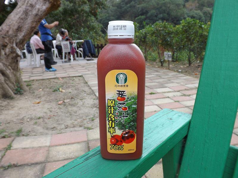 芎林鄉農會出品的番茄汁