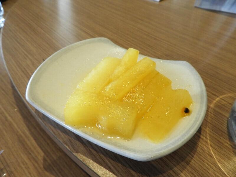 桌上的開胃小菜