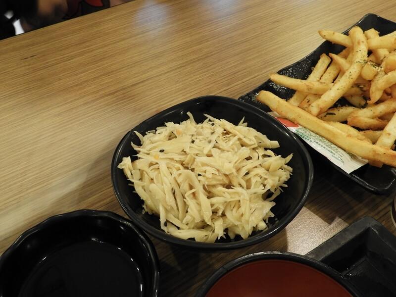 福勝亭中山店牛蒡絲