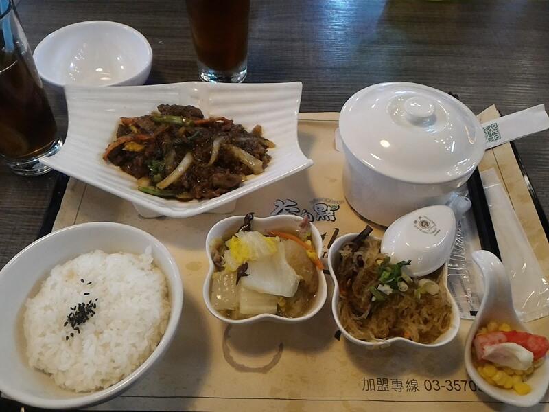 黑胡椒牛柳套餐