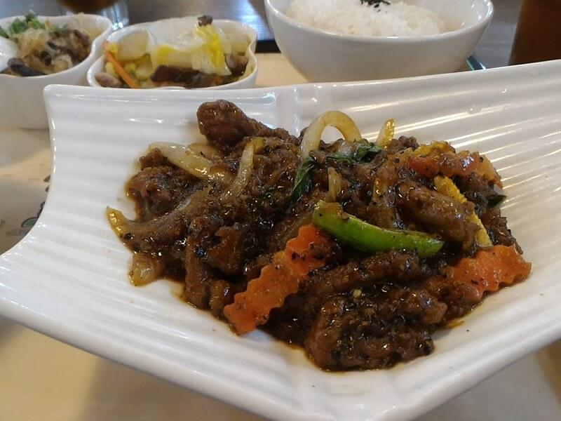 黑胡椒牛柳特寫