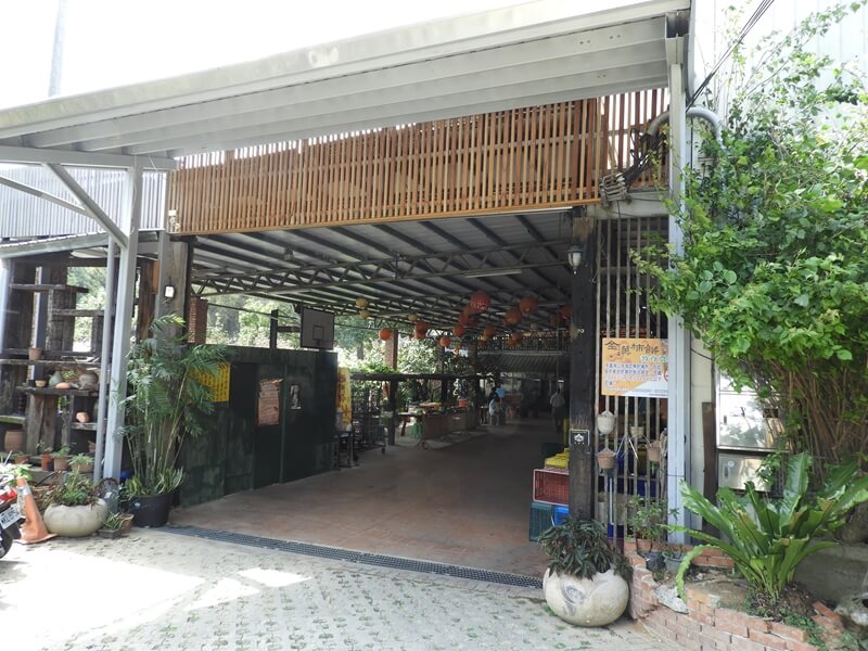 金漢杮餅教育農園的入口