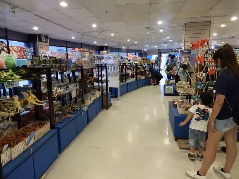 野柳海洋世界的紀念品區