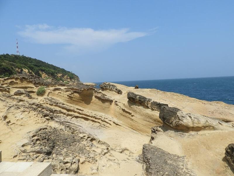 野柳地質公園的地形