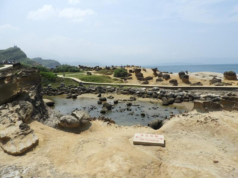 野柳地質公園的地形