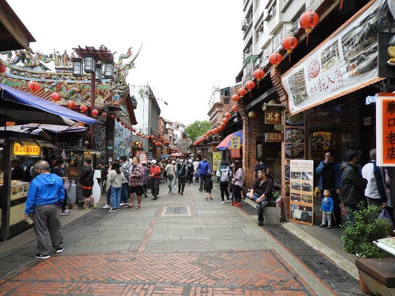 深坑老街實景