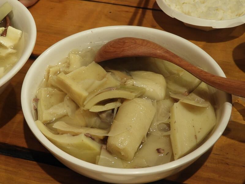 悶筍燉得非常夠味
