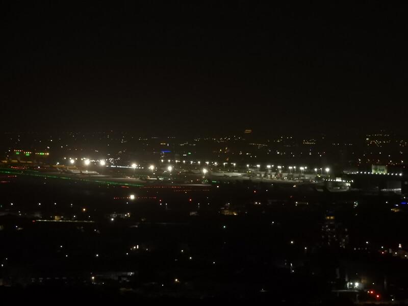 可以眺望桃園國際機場