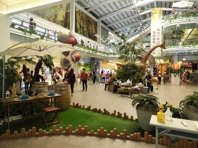 潭酵天地觀光工廠的一樓大廳