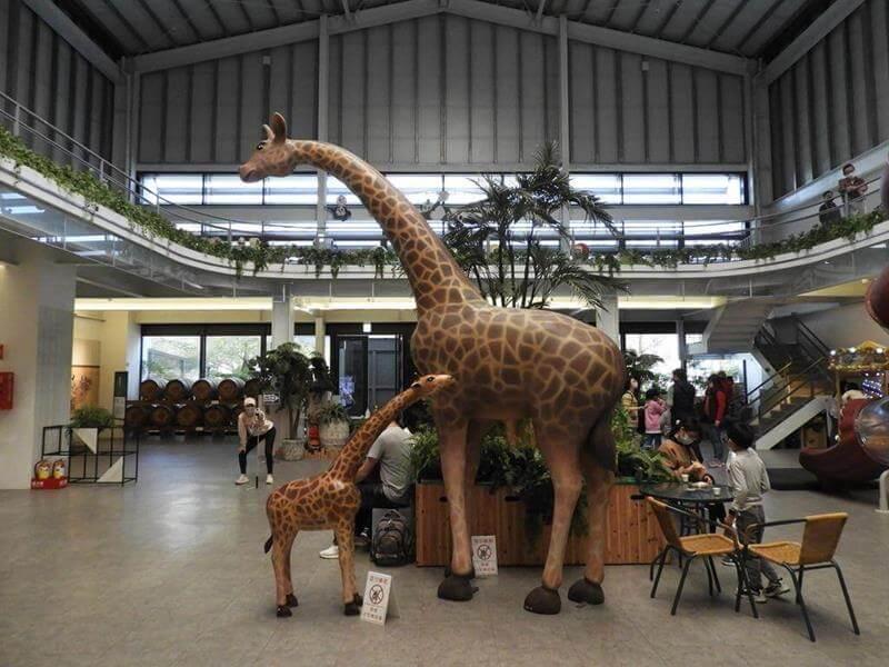 長頸鹿造景也很好拍