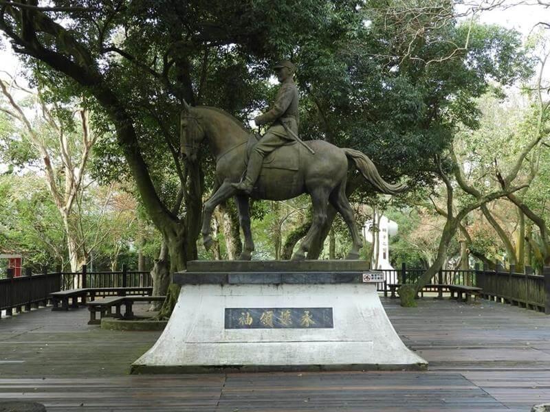 大溪中正公園的銅像