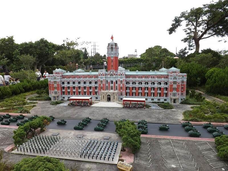 總統府的模型