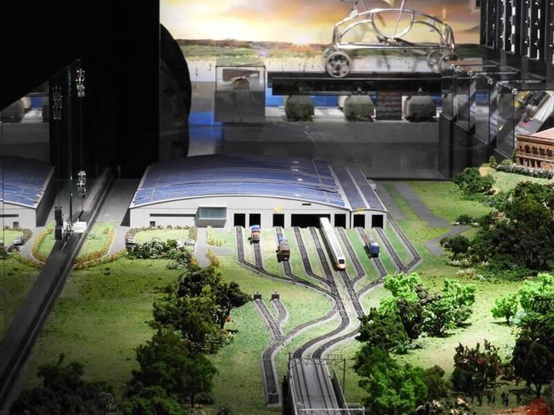 鐵道機場模型