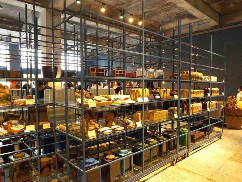 各式各樣的茶葉展示