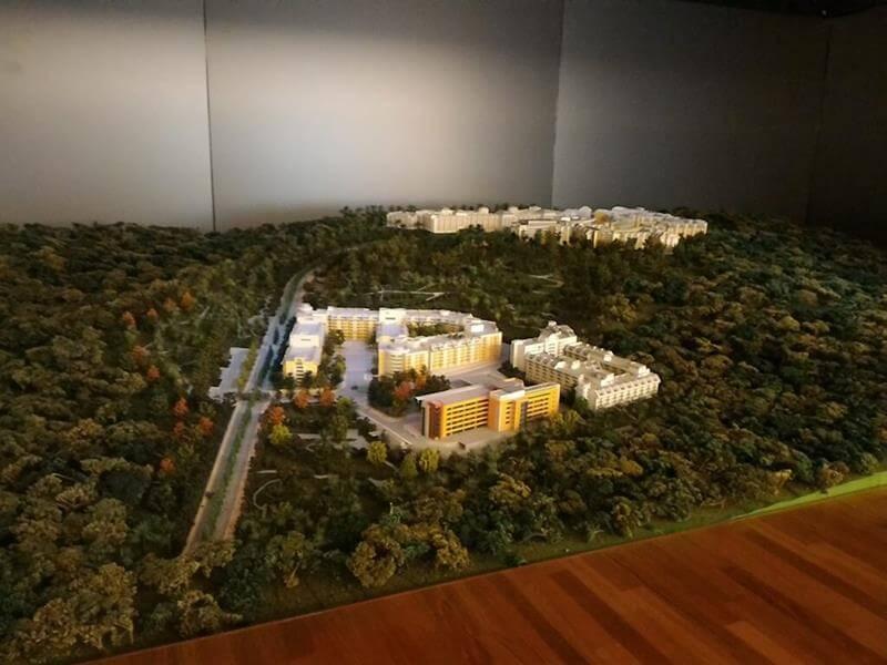 長庚養生文化村模型