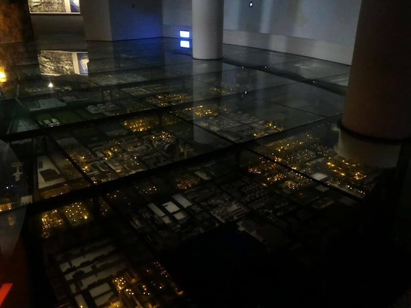 台塑六輕夜景模型很壯觀