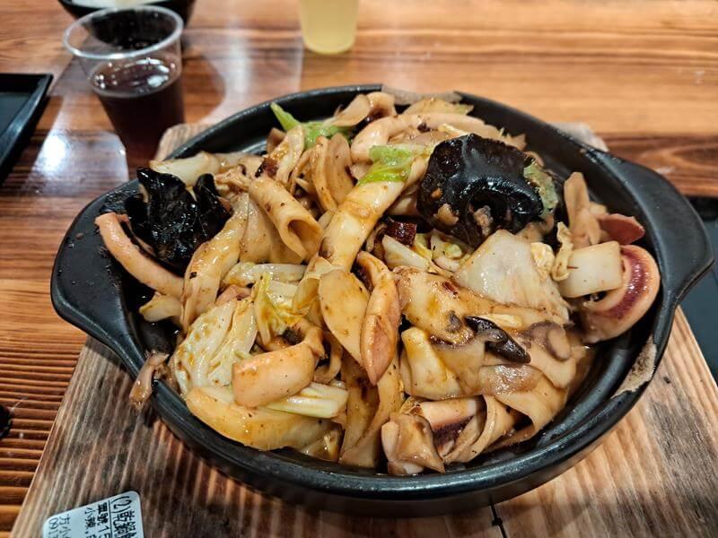 乾鍋魷魚煲　NT.200　2022.11