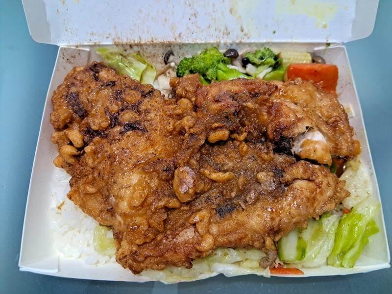 香酥雞排飯