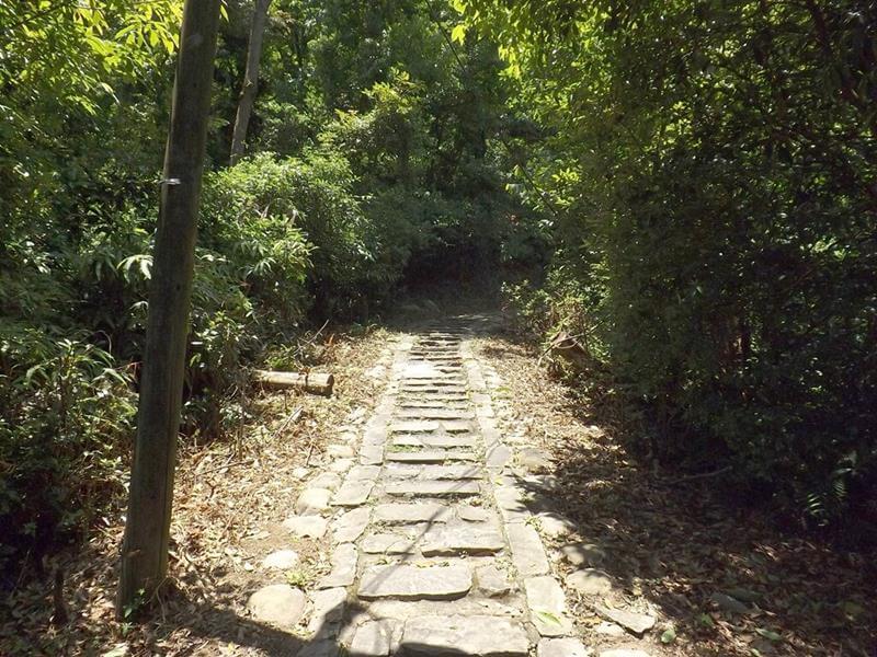齋明寺古道的石板步道