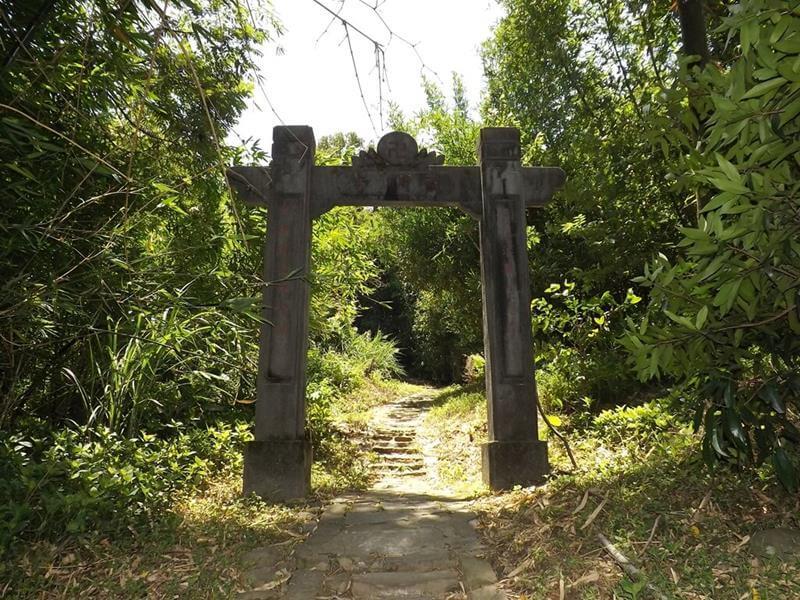 齋明寺古道下方的入口