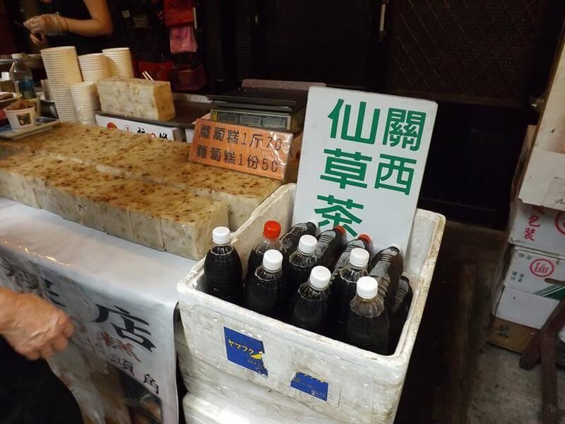 蘿蔔糕、關西仙草茶也都有