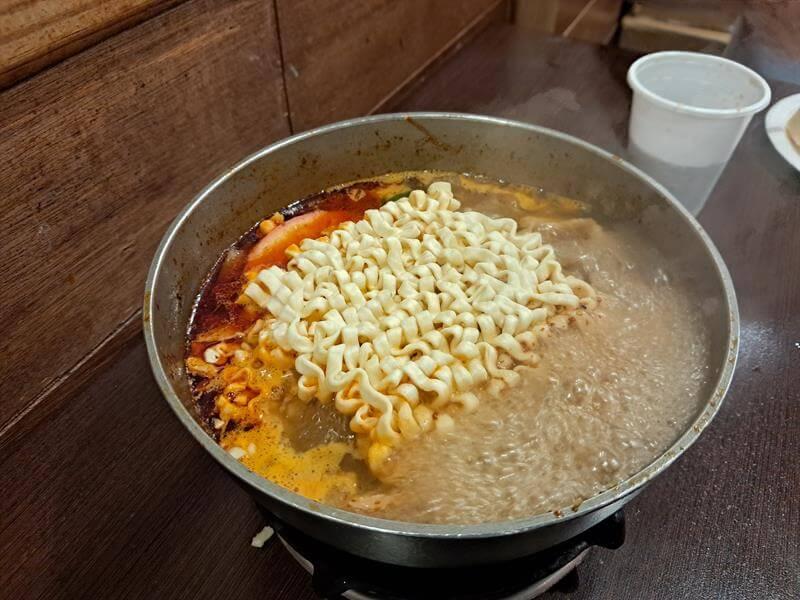 粗的王子麵下鍋