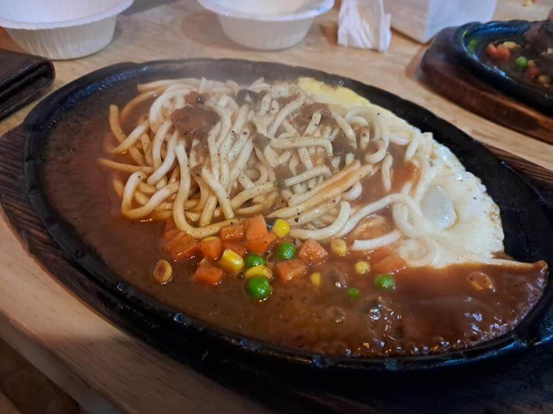 鐵板麵（茄汁）