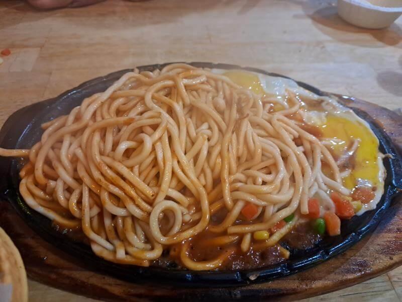 鐵板麵（茄汁）