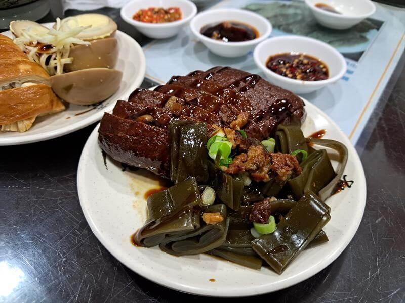 大豆干+海帶味道很剛好