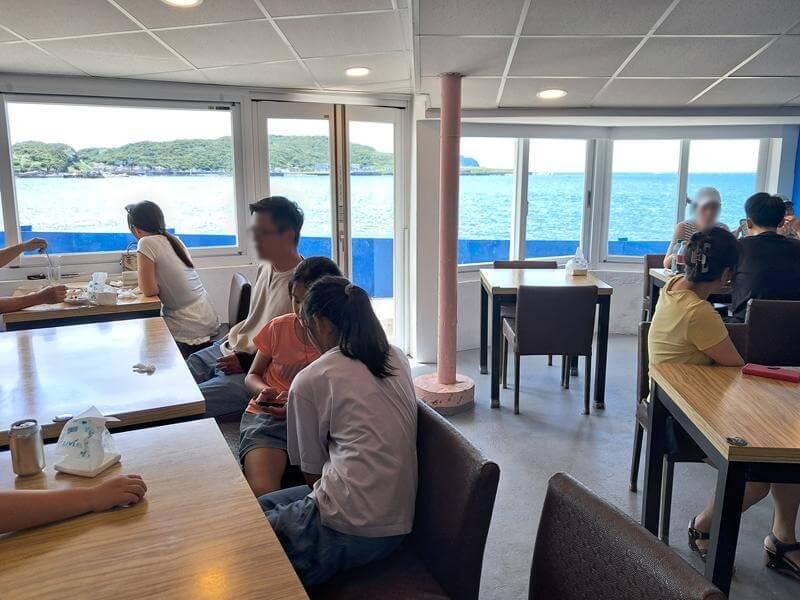 看出去就是大海