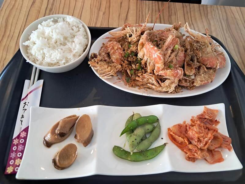 避風塘鮮蝦飯