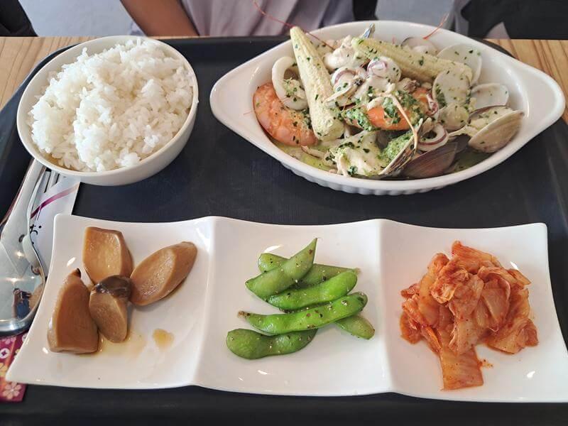 白醬蛤蜊飯