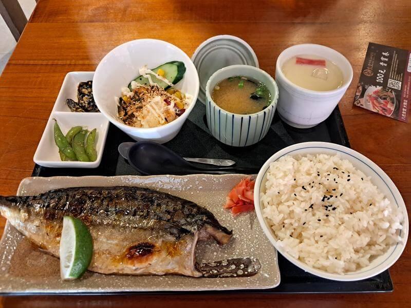 日式烤鯖魚飯