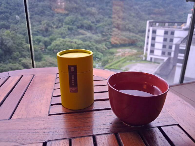 我沖了一壺大禹嶺